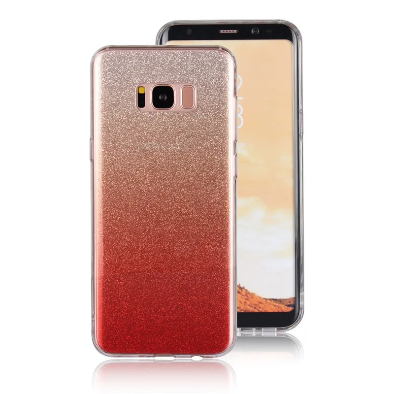 Luxury Back Cover for Samsung Galaxy S8 Case Hard TPU Colorful Phone