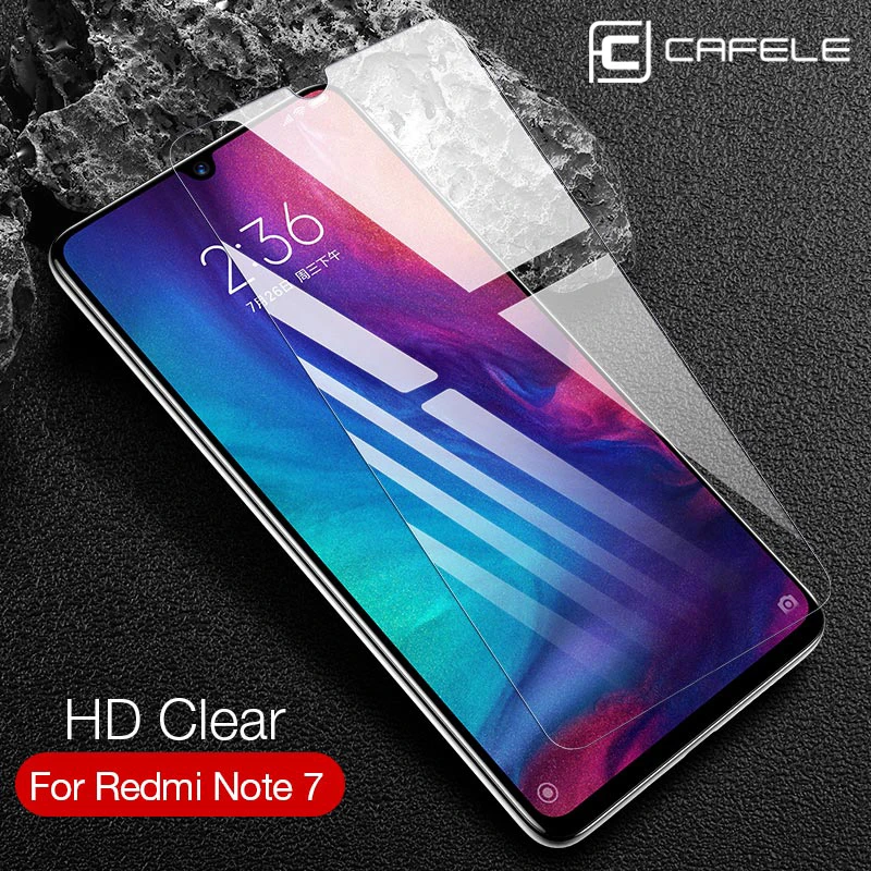 Защитное стекло CAFELE 2.5D Edge для Xiaomi Redmi Note 7 8 Pro 9 защитная пленка из закаленного