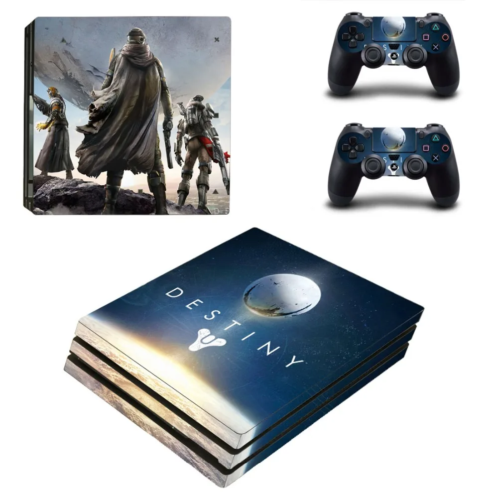 Виниловая наклейка для игровой консоли Destiny 2 PS4 Pro Playstation 4 и контроллеров
