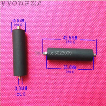 

20pc piezo photo printer machine Xuli rubber pinch roller Allwin Human Flora outdoor inkjet printer paper pinch roller 43mm long