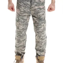 Настоящие тактические штаны, брюки для мужчин и военные тактические тренировочные штаны, штаны для специальных операций, ACU CP ruins camouflage BK
