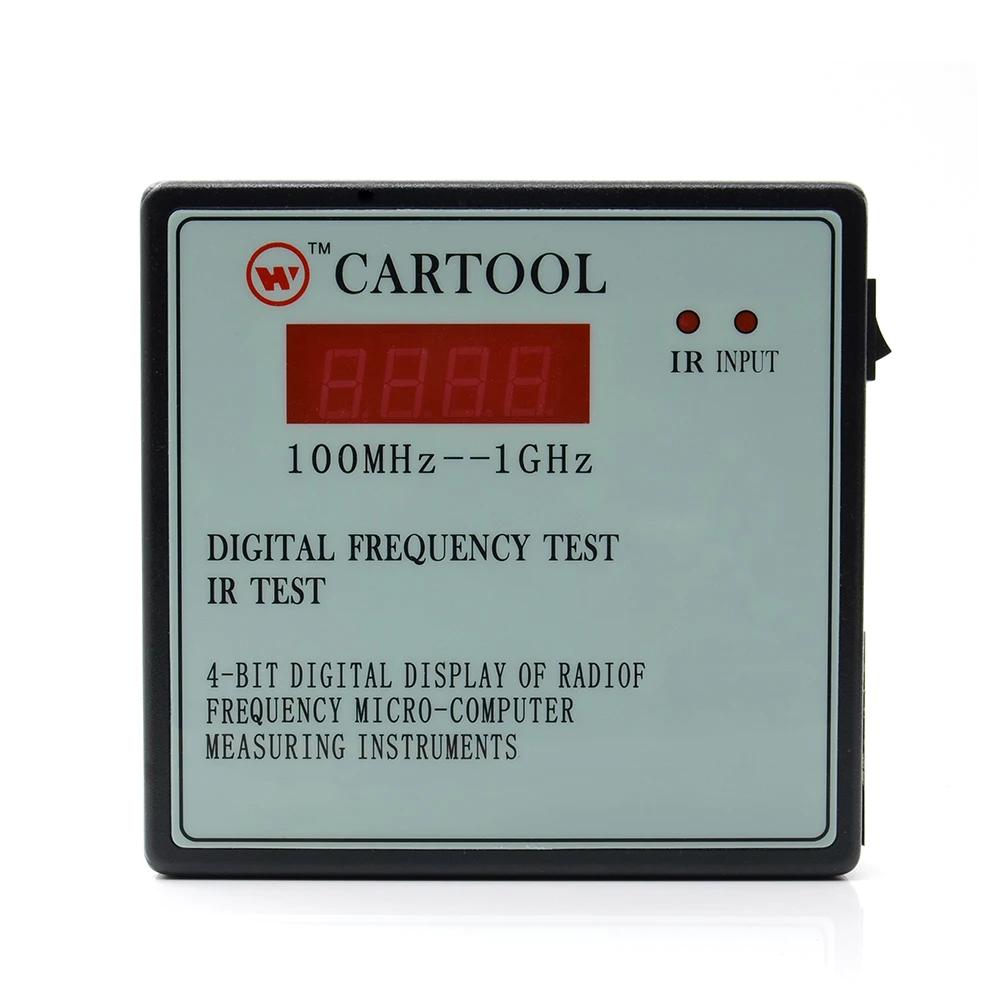 DC 9V CARTOOL Цифровой частотный тест для автомобиля ИК инфракрасный дистанционный