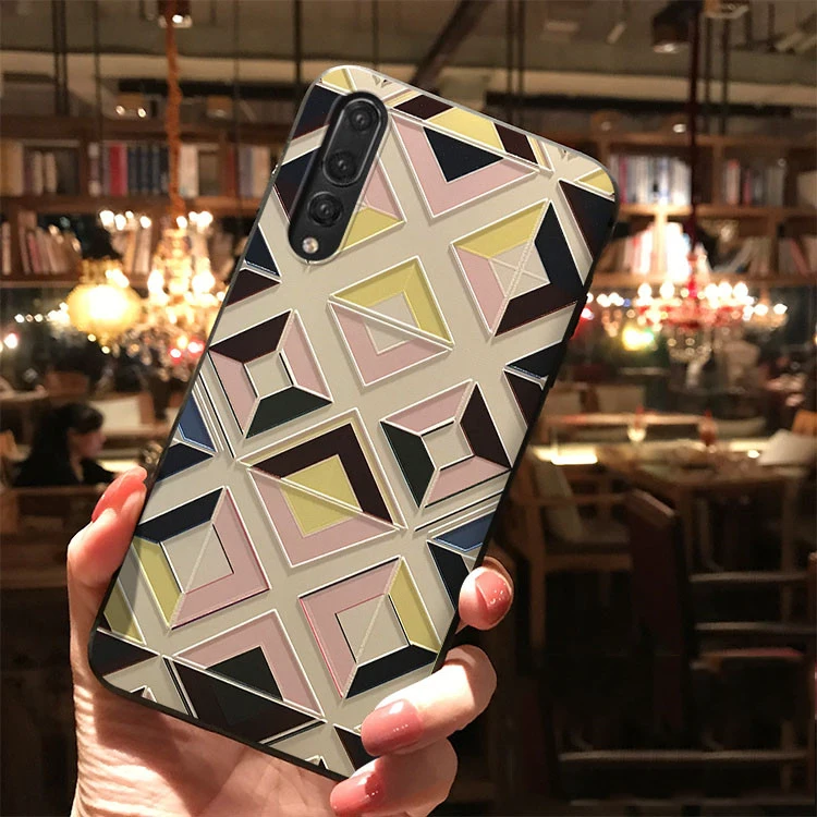 3D из ТПУ для huawei P30 Honor 7A вид 20 8X 7A 6A 10 играть 9 P20 P9 P10 Pro Lite Mini Y6 Y9 P Smart плюс Чехол