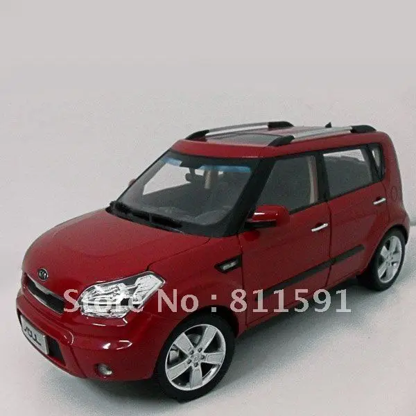 1 18 scale high emulation kia soul details die cast car model for