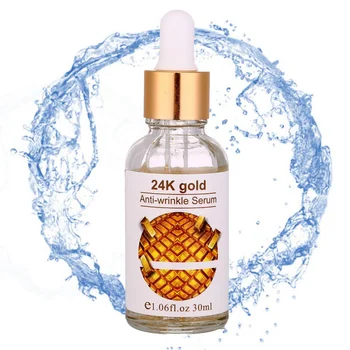 

Women 24k Gold Essence Anti Wrinkle Anti Aging Collagen Skin Serum Moisturizing Whitening Hyaluronic Acid Essence Liquid