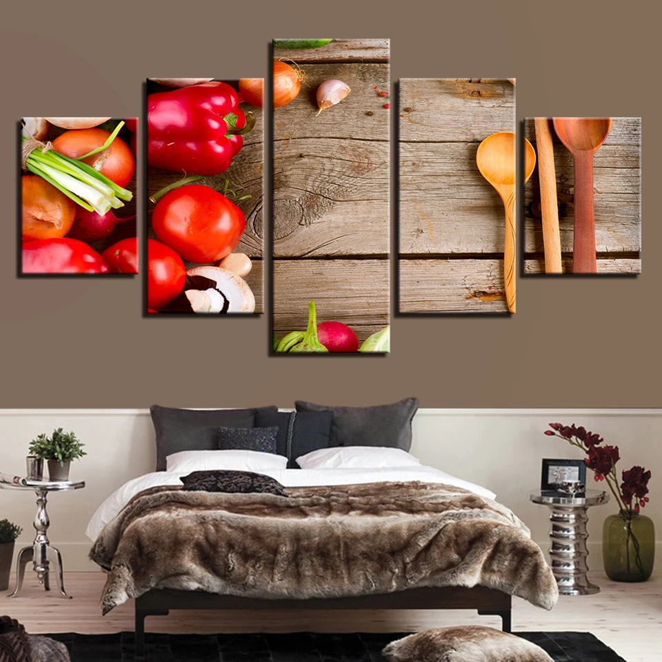 Canvas-HD-Modern-Living-Room-Home-Decoration-Printed-Pictures-5-Panel-Vegetables-Spoon-Painting-Wall-Art (1)