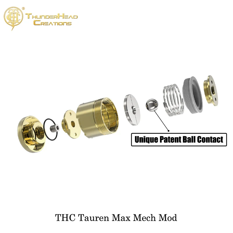 Оригинальная электронная сигарета ThunderHead Creation THC Tauren Max 24 мм питание от одного