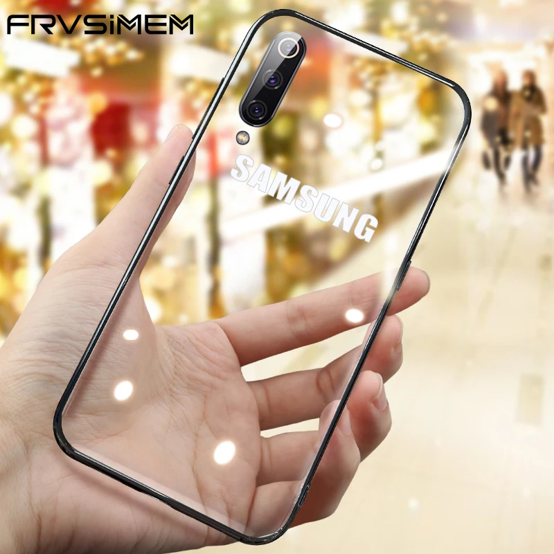 

Fashion For Samsung Galaxy A30 A40 A50 A10 A20 A70 M20 2019 A20e Case 3D Laser Plating Luxury TPU Soft Bright Crystal Phone Case