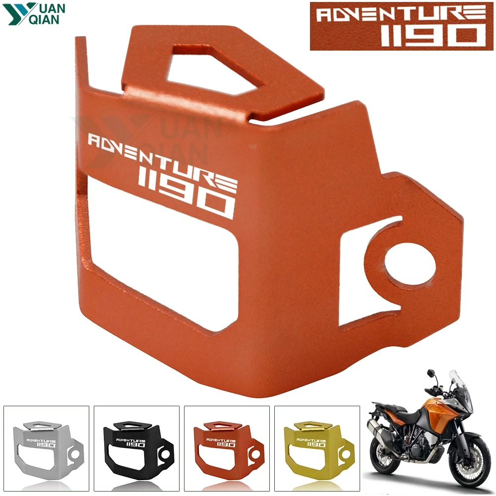 

Motorcycle Rear Brake Fluid Reservoir Guard Cover Protect For KTM 1190 Adventure