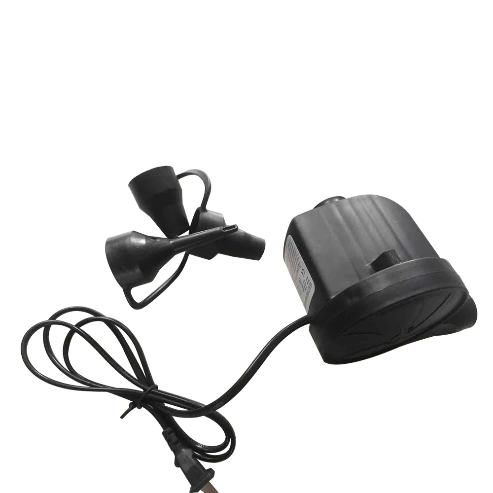 Electric Air Pump Inflator Exhaust for Camping Air Bed Inflatable Boat