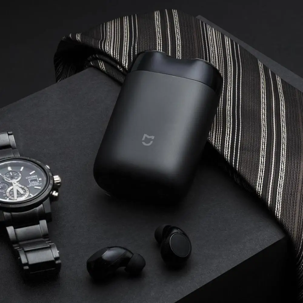 Электробритва Xiaomi Mijia портативная Водонепроницаемая стальная бритва с 2
