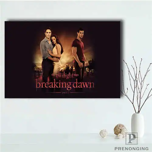 

Custom breaking dawn new moon (1)@ Printing Posters Cloth Fabric Wall Art Pictures For Living Room Decor#18-12-05-3-61