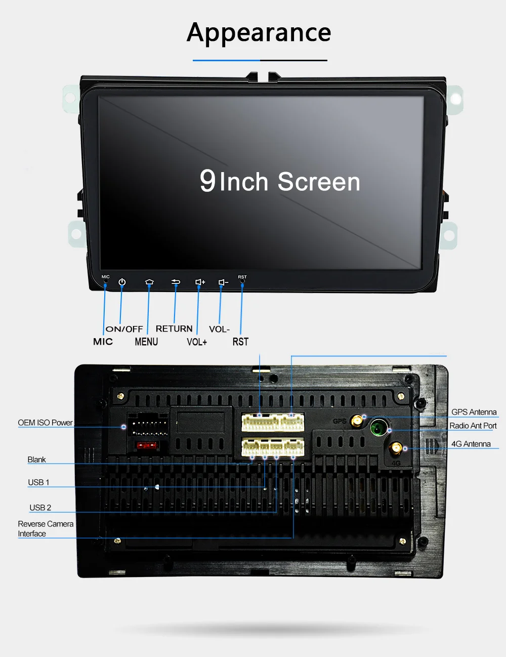 Flash Deal FUNROVER android 9.0 IPS car dvd multimedia player For Volkswagen Passat B7 B6 Golf 5 Polo radio gps navigation stereo RDS 13