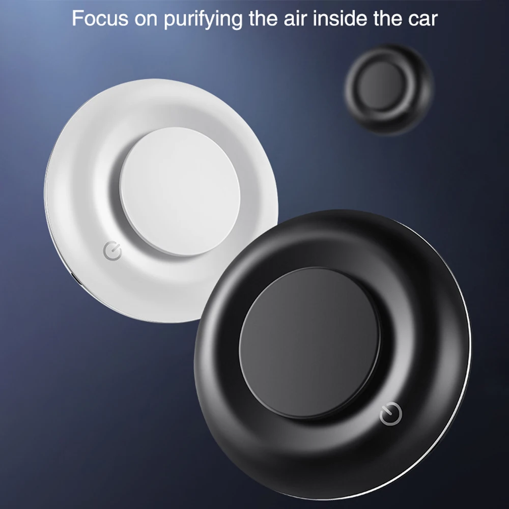 Многофункциональный воздушный фильтр для автомобиля аромат Анион usb зарядка автомобильный кислородный бар освежитель воздуха ионный автомобильный очиститель воздуха AIRK