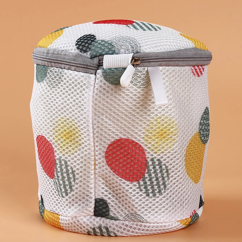 Bra wash bag Специальный сетчатый мешок ленивый толстый нижнее белье бюстгальтер мешок для стирки точка с молнией уход мешки Стирка мешок стиральная машина - Цвет: Bra wash bag