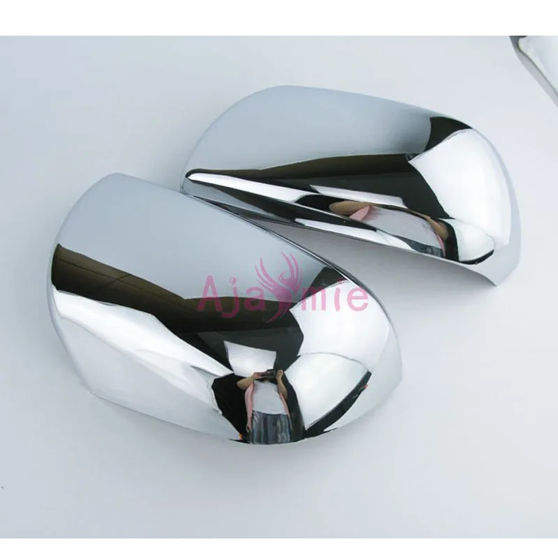 

Chrome Car Styling Door Mirror Cover Overlay Rear View Trim Frame Panel Plate Kit 2009-2014 For Toyota Highlander Accessories