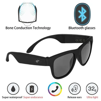 

G1 Polarized Sunglasses Bluetooth Bone Conduction Headset SmartTouch Smart Glasses Health Sports Wireless Headphones&Microphone