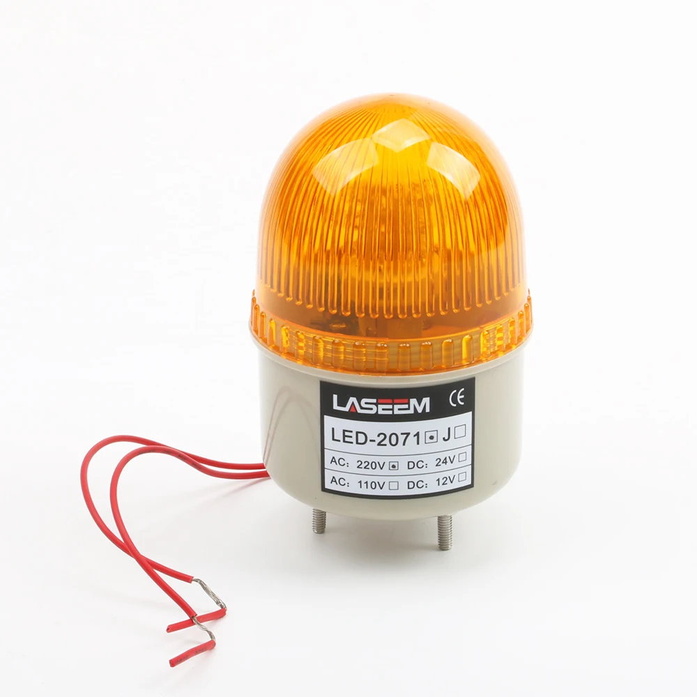 DC 12V 24V AC 110V 220V светодиодный 2071 красный желтый и зеленый цвета синий