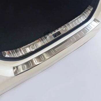 

For Nissan Altima 2019 Stainless Steel Car Accessories Rear Boot Trunk Inner & Outer Bumper ProtectorGuard Sill Plate Cover 2PCS