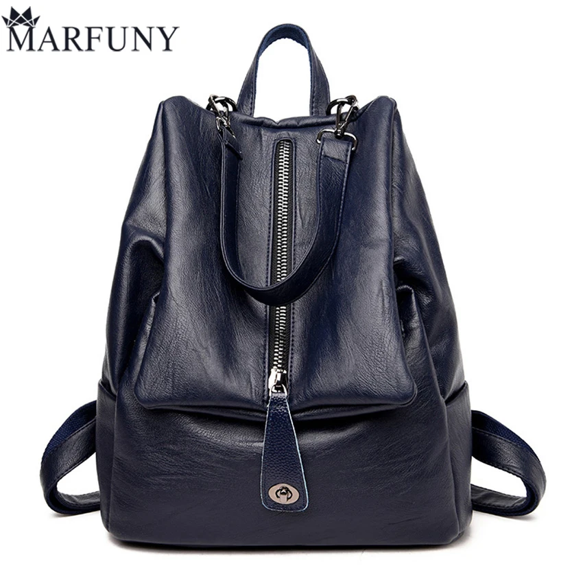 

High Quality Pu Leather Backpack Women Travel Backpack 2017 European And American Style Backpacks Fashion Solid Women Bag Sac