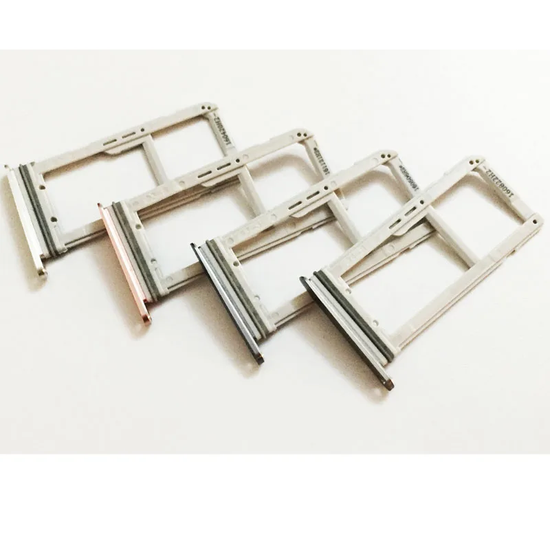 Dual Single Sim Card Tray Slot Holder Adapter For Samsung Galaxy