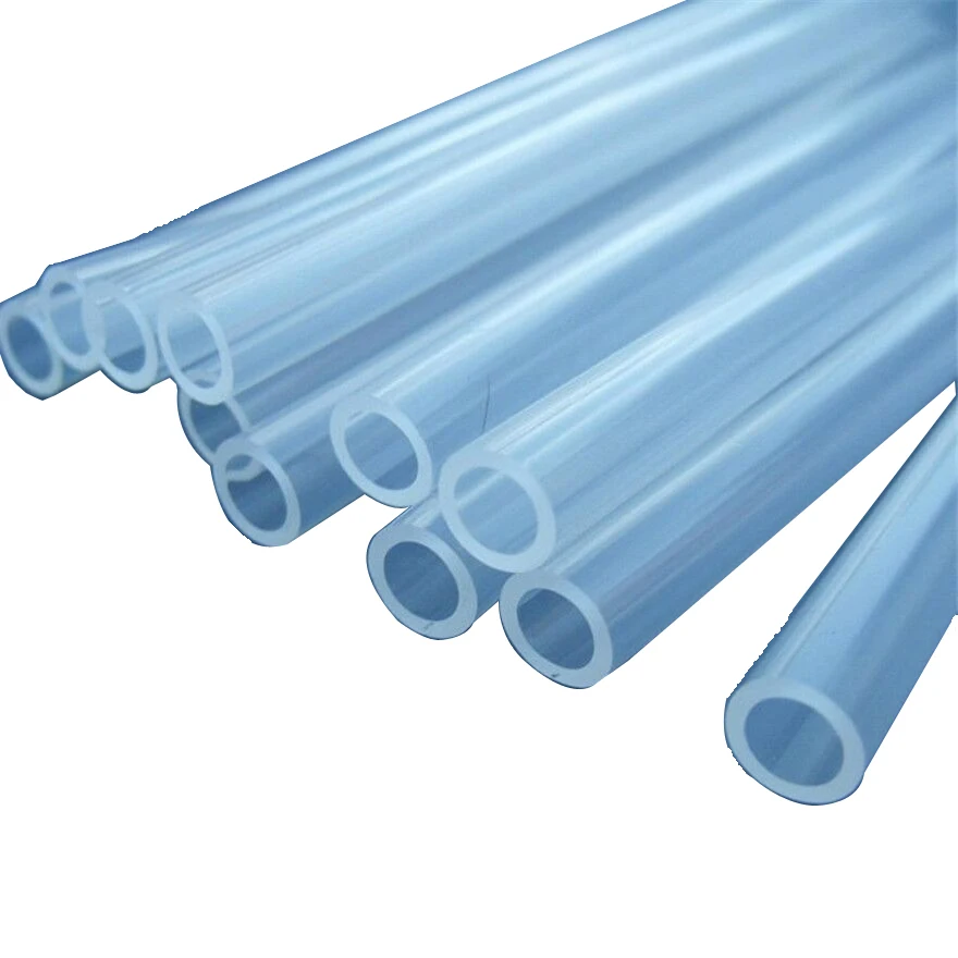 1 Meter Silicone Vacuum Food Grade Translucent Rubber Tube Beer Water Air Pump Hose Pipe Diameter Flexible