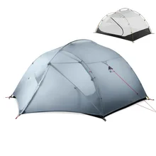 3F UL GETRIEBE 3 Person 4 Saison 15D Camping Zelt Im Freien Ultraleicht Wandern Rucksack Jagd Wasserdichte Zelte Boden Blatt