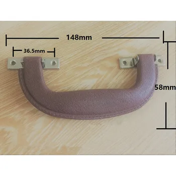 

Red Brown Box Holder,Suitcase Holder Arch Furniture Hardware,148*58mm,1Pc