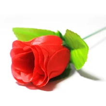Gift Classic Flame Appear Flower Torch To Rose-Fire Illusion Toys Valentine's Day Magic Prop Stage Bar Fun Professional Magician dove cage disappears and lady appears magic tricks for professional magician stage illusion gimmick prop funny classic toys
