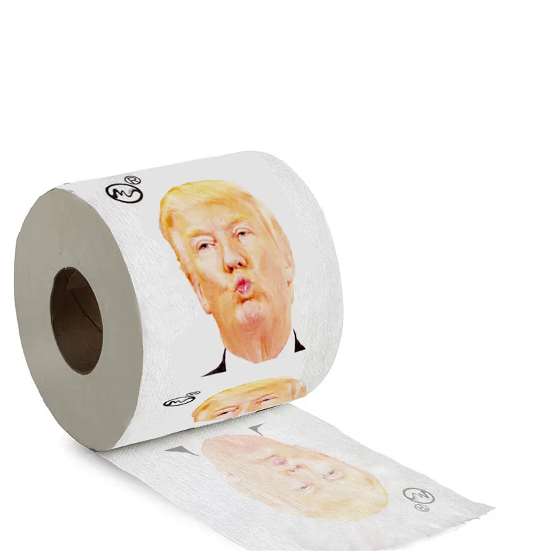 MINCH туалетная бумага Дональд Трамп Раскрашенная новый балетный балдахин юморные