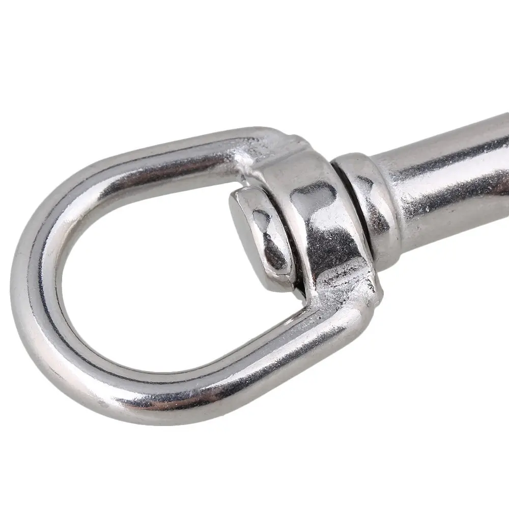 20Pcs 304 Stainless Steel Length 80mm Swivel-Eye