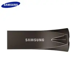 100% Оригинальные SAMSUNG USB флэш-приводная шина Plus 64 GB 32 ГБ небольшая палка 256 GB 128 GB накопитель USB 3,1 Memory U диска