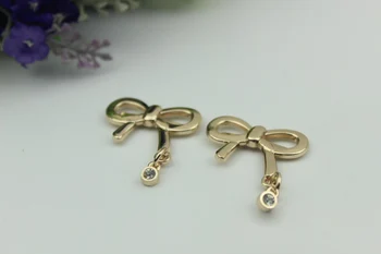 

20pcs/lot luggage bag hardware accessories diy metal bowknot hat decorated buckle shoe buckle adornment hardware accessories