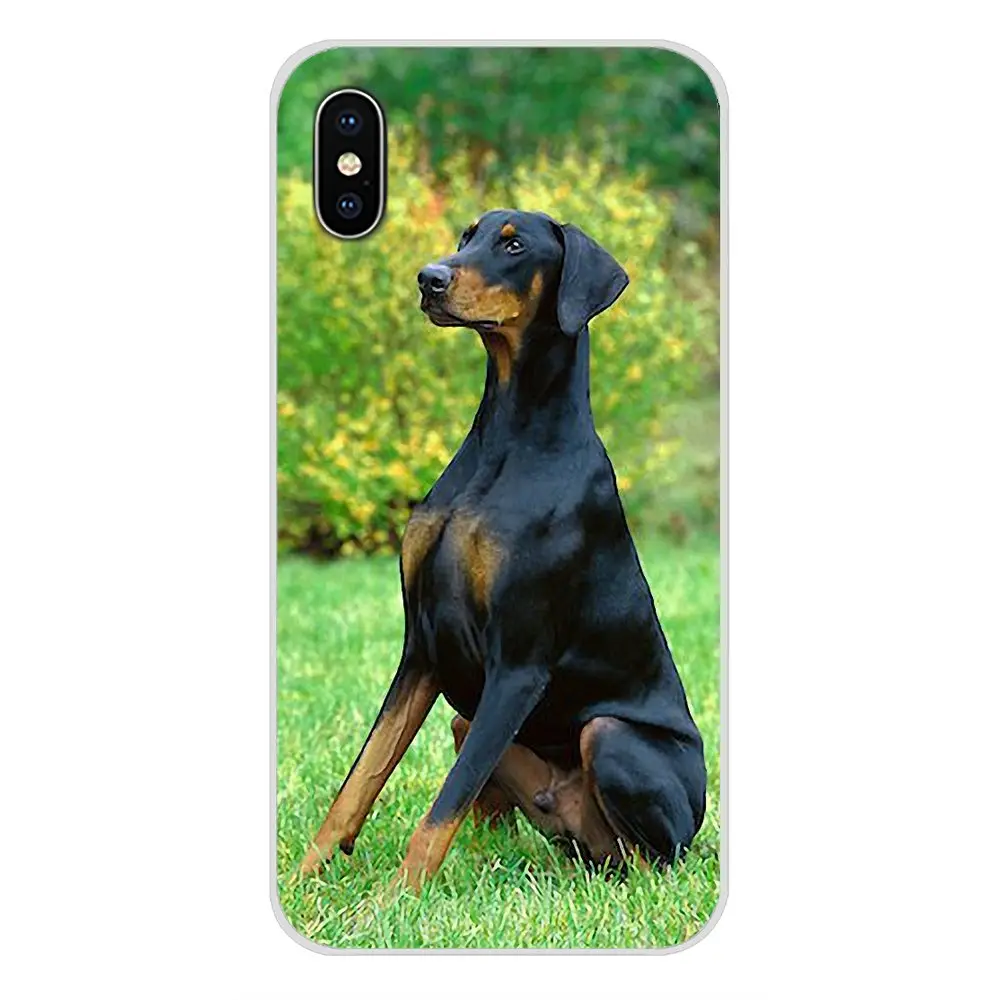 Аксессуары чехлы для телефонов Чехлы Doberman Pinscher dog Samsung Galaxy J1 J2 J3 J4 J5 J6 J7 J8 Plus 2018 Prime