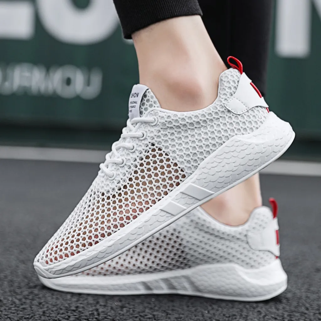 

2019 Men Shoes Ultra-light Sneakers Tenis Masculino Four Seasons Breathable Tennis Shoes Men Outdoor Fitness Training Shoes#g4