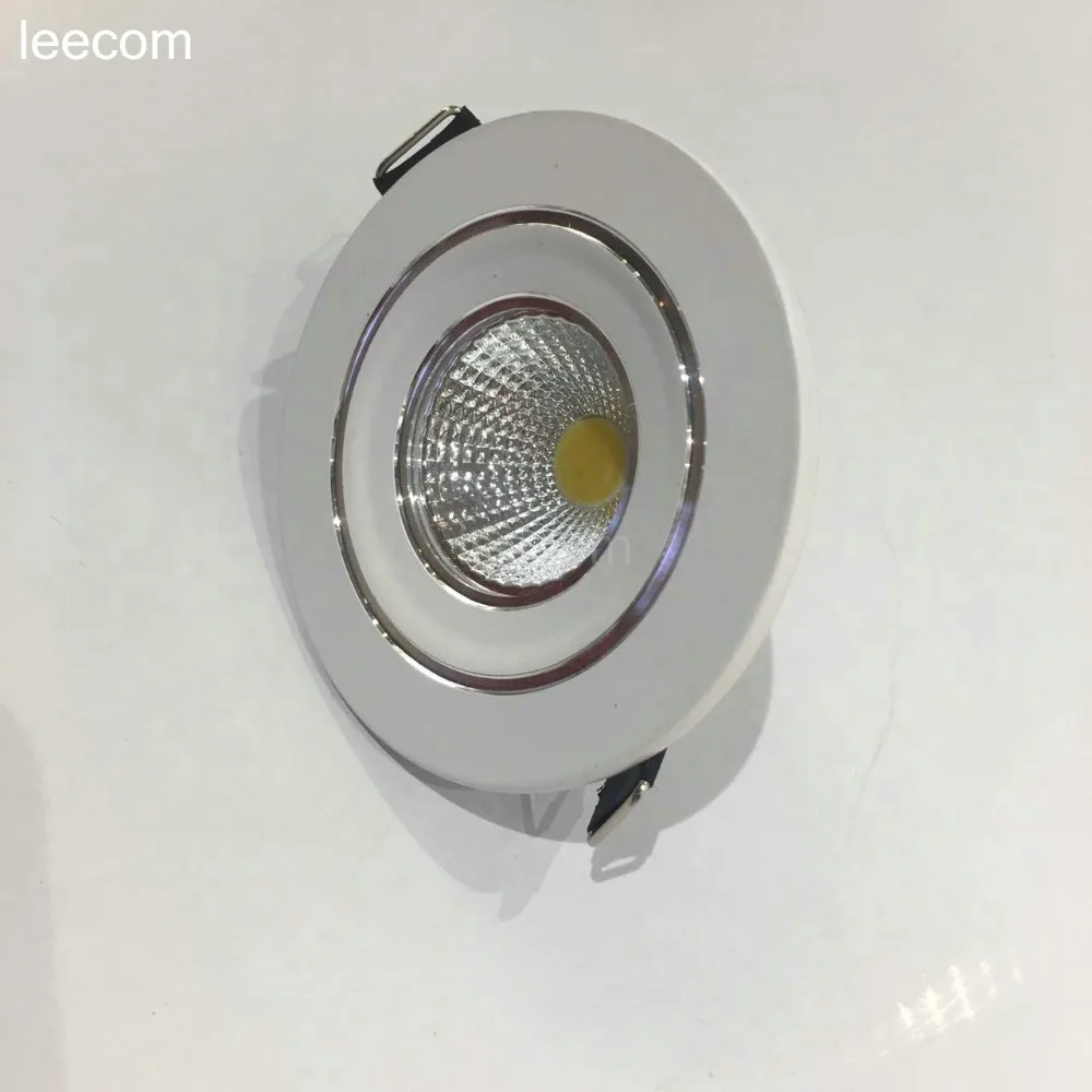 2019hot selLed прожектор Светодиодные потолочные светильники Бесплатная Cree Led 10 шт. Лот вниз мощность теплый цвет с Epistar 300-360lm высокая яркость