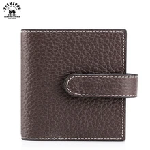 

Teemzone Women Men Genuine Leather Business Credit Id Card Case Name Card Bag 26 Slots With RFID 4 Colors K314 Card Case Wallet