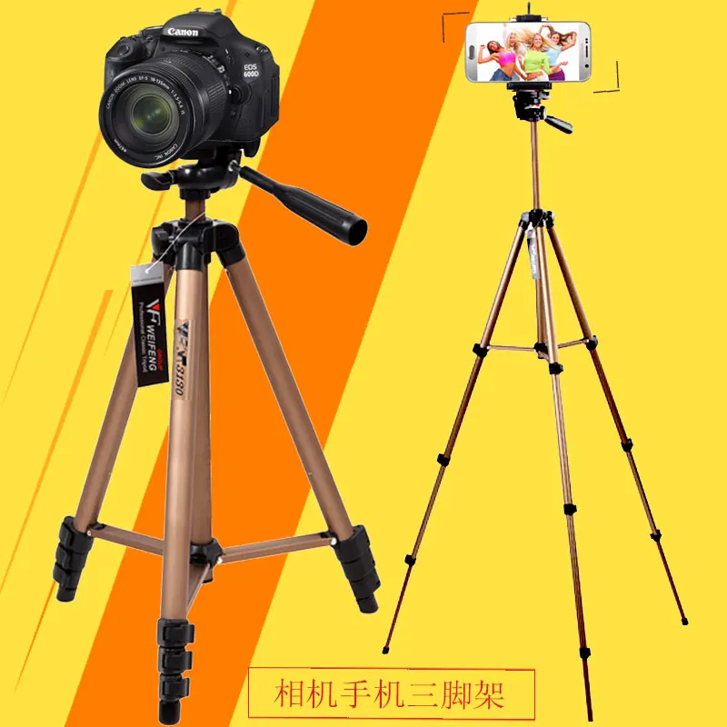 Портативная видеокамера weifeng WT 3130 DV штатив мобильный телефон Алюминиевый
