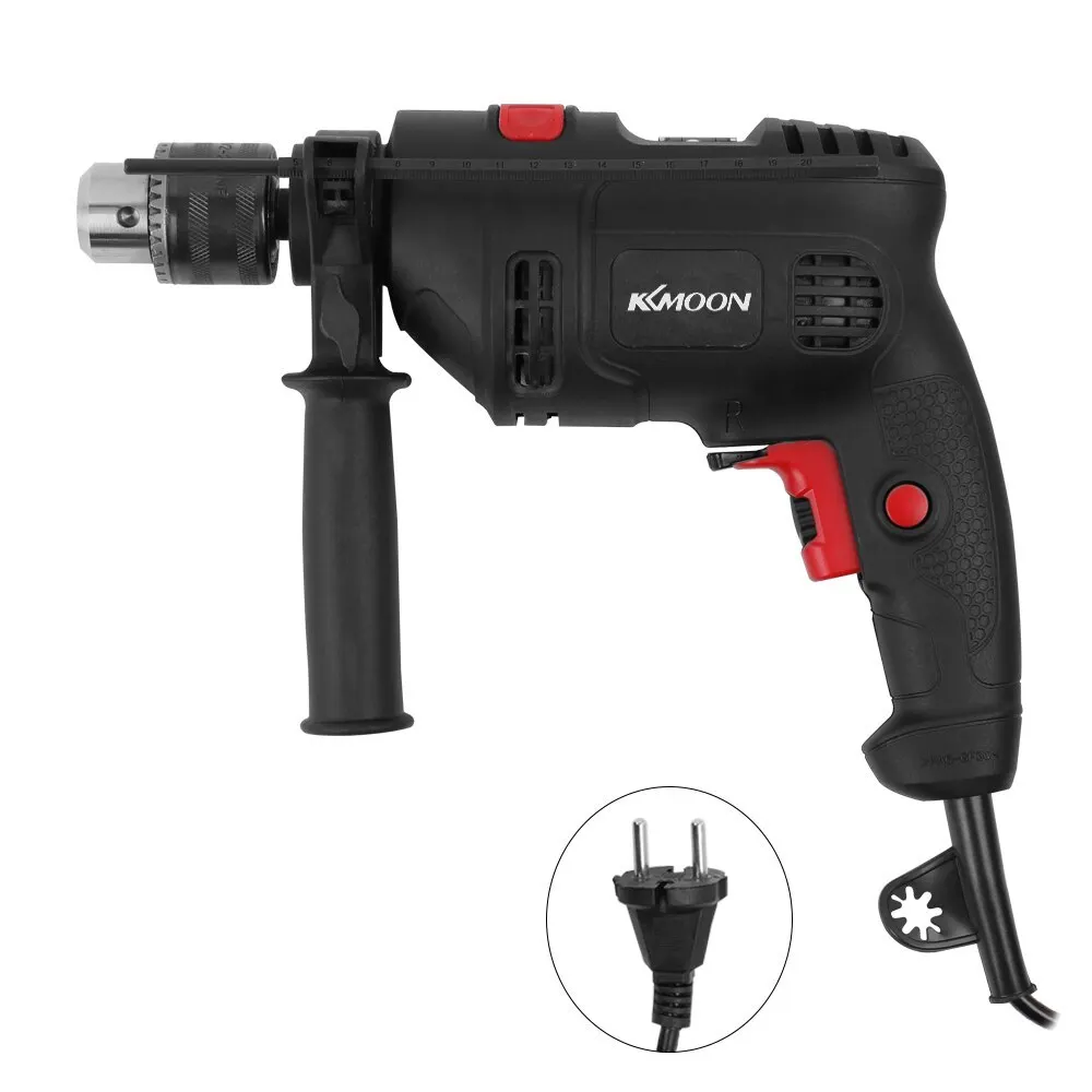 

Multifunctional High Power 220V Adjustable Speed Electric Impact Drill Electric Hammer Dual-use Positive Negative Rotation Tool