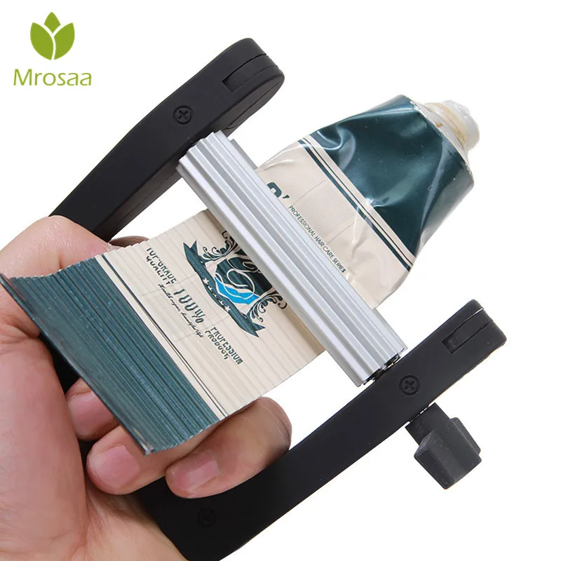 Mrosaa Multifunction Portable Plastic Toothpaste Dispenser Squeezer Bath Toothbrush Holder