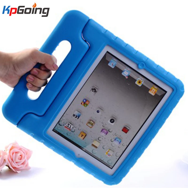 

Shockproof EVA Case for IPad 2 3 4 Case Kids Silicone Edge with Portable Hand Holder Stand Cover for IPad 3 4 2 Case Safe Fundas