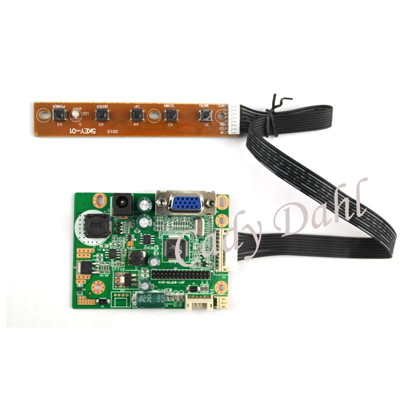 10 шт. плата контроллера VGA 30P LVDS с 2/6 контактами 2 0 мм светодиодный инвертор