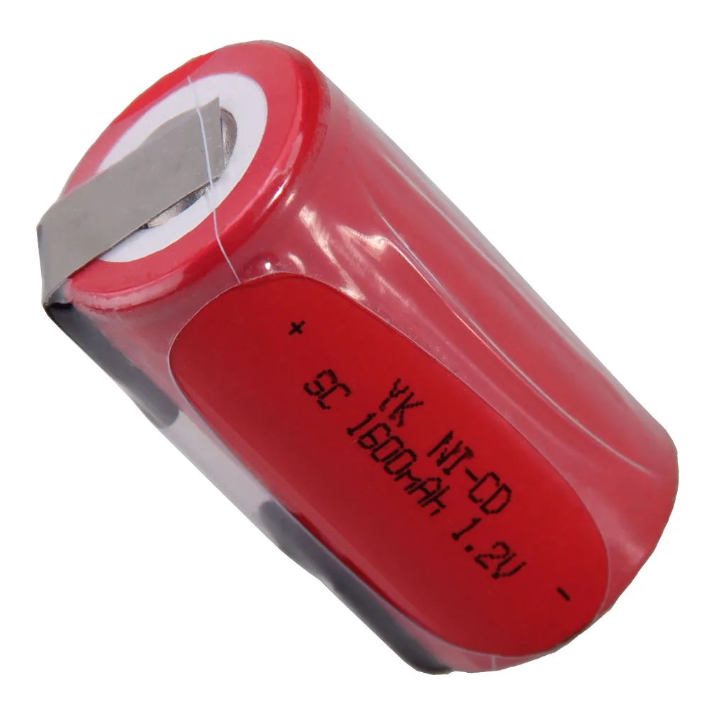 

Lowest price 1 piece SC battery 1.2v batteries rechargeable 1600mAh nicd battery for power tools akkumulator