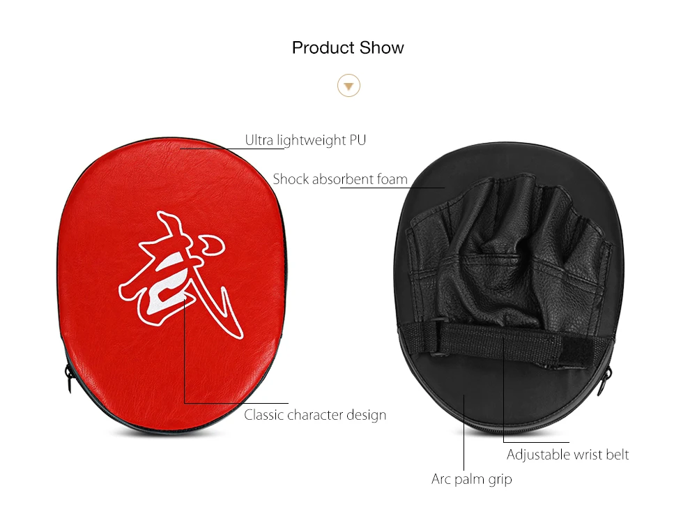 1pcs Focus Boxing Punch Mitts Training Pad for MMA Karate Muay Thai Kick
