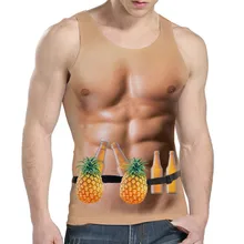 Мужские 3D майки, модные 3d принты, повседневные мужские летние топы, одежда с ананасом осьминога, модные уличные рубашки, летние мужские прямые поставки