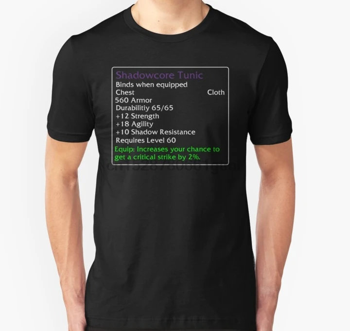

Men Short sleeve tshirt Shadowcore Tunic T Shirt Women t-shirt