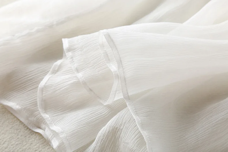 Элегантное женское длинное платье Летнее белое платье из чистого шелка Повседневный стиль офисное платье для пляжа и отпуска Vestidos