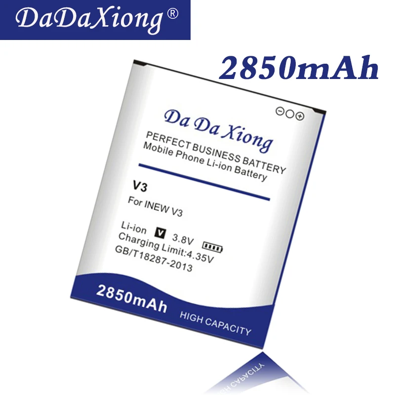 

Da Da Xiong Original 2850mAh V3 Battery for Inew V3 Battery V3 Plus V3C Mobile Phone Battery