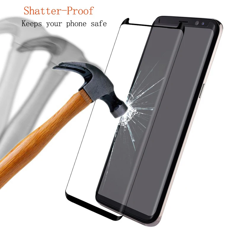 TOMKAS S8 закаленное стекло для samsung Galaxy защита экрана 3D полное покрытие Защита Plus