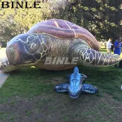Liftlike 3 м 10 футов наружная Милая гигантская надувная морская черепаха для деятельности Парка океана
